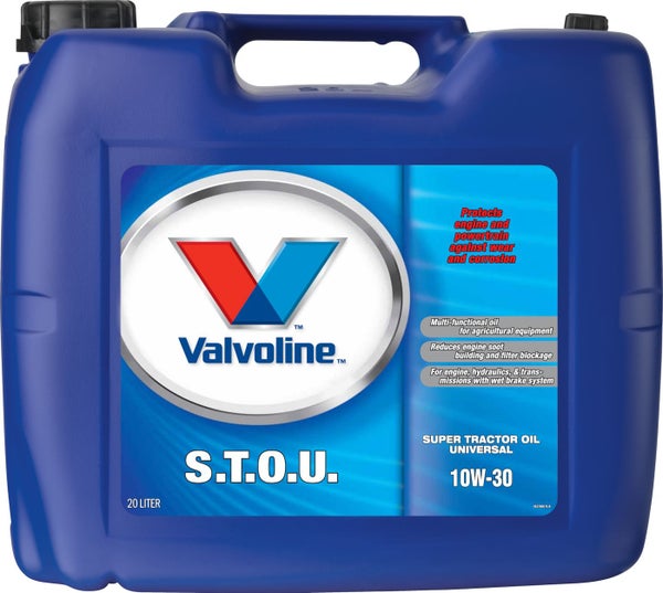 Valvoline S.T.O.U. 10W-30 monik&auml;ytt&ouml;-&ouml;ljy 20L