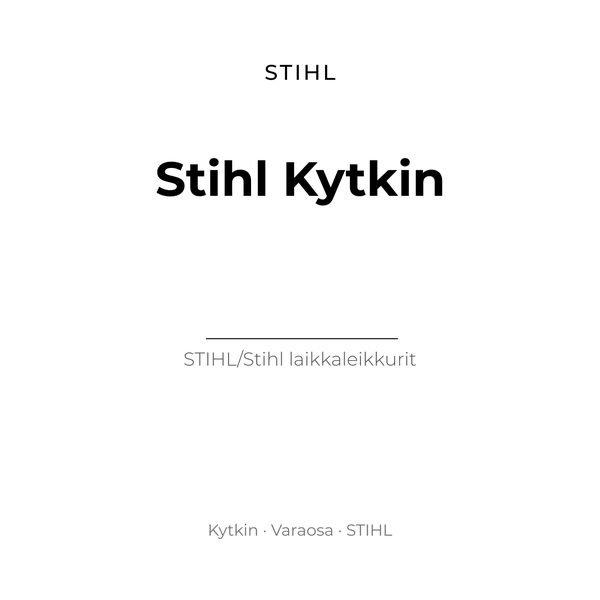 STIHL Kytkin