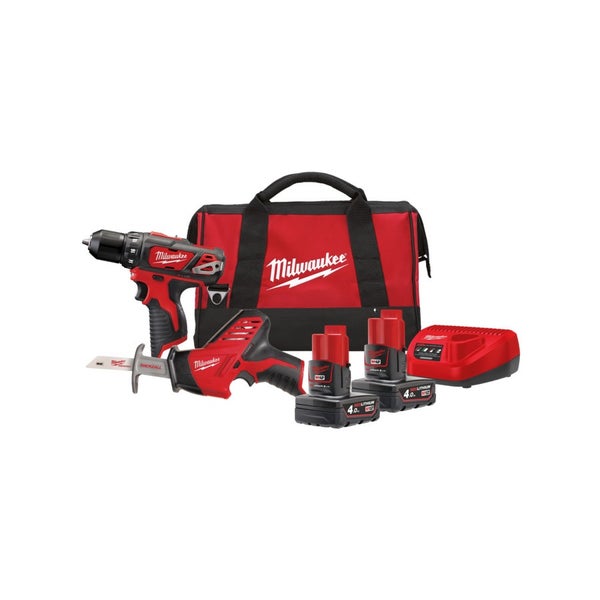 MILWAUKEE M12 BPP2C-402B akkukonesarja