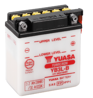 AKKU YUASA MP 3,2AH -+ 99X57X111 YB3L-B