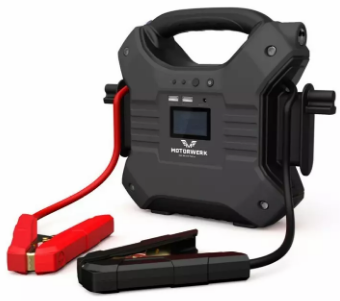 MOTORWERK 12/24V 35000MAH RASKAANKALUSTON APUK&Auml;YNNISTIN