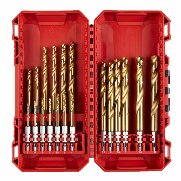 Milwaukee Metalliporasarja HSSG-TIN 19kpl