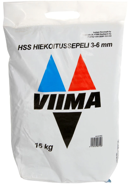 VIIMA HIEKOITUSSEPELI HSS 3-6MM 15KG