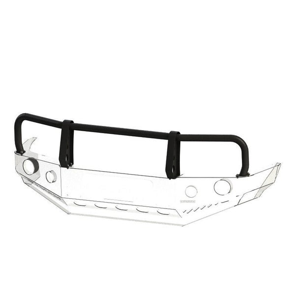 Bullbar Toyota LCJ90/95 1996&ndash;1999 puskurin eteen, versio ilman levennyksi&auml;