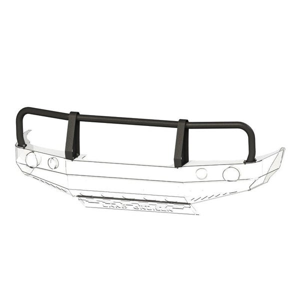 Bullbar Toyota LCJ90/95 1999&ndash;2002 puskurin eteen, levikkeill&auml; varustettu versio