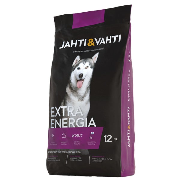 JAHTI&VAHTI EXTRA ENERGIA 12 KGKOIRANRUOKA