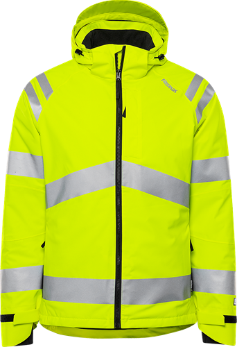 Fristads High vis talvitakki lk 3 4682 GLPS Neonkeltainen