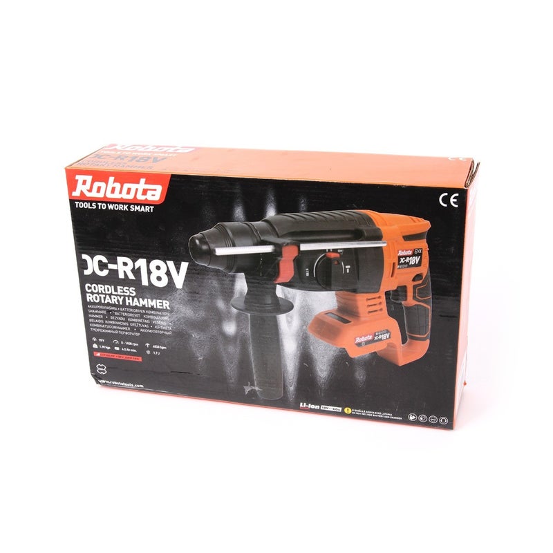 ROBOTA DC-R 18V AKKUPORAVASARA SDS+, RUNKO