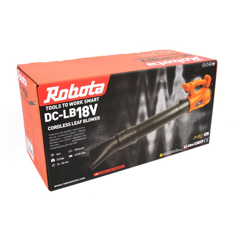 ROBOTA DC-LB18V AKKULEHTIPUHALLIN, RUNKO