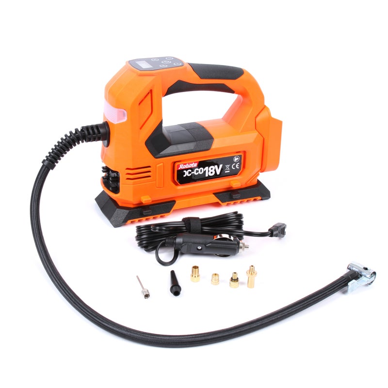 ROBOTA DC-C018V  AKKUKOMPRESSORI, RUNKO