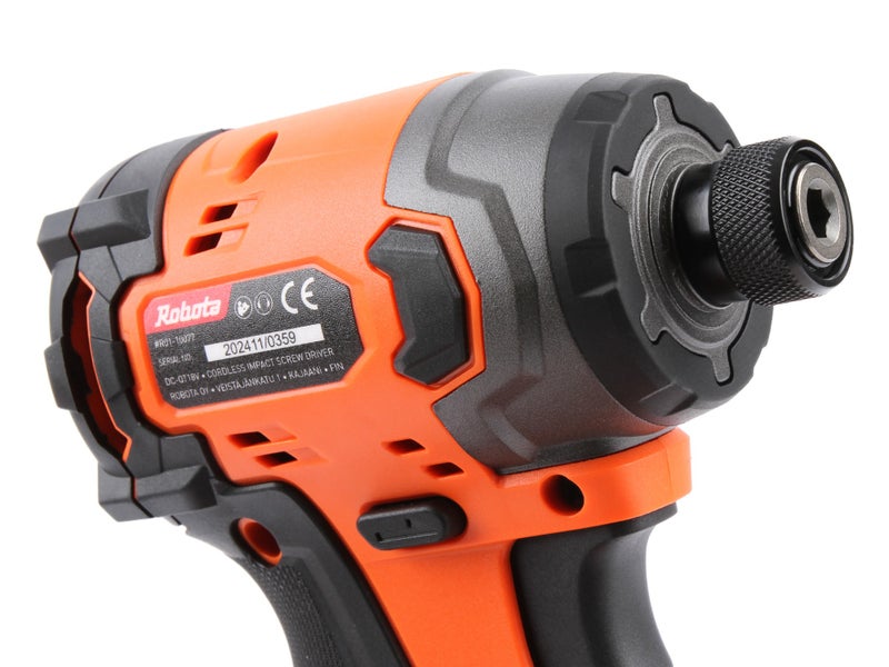 ROBOTA DC-QT18V ISKEV&Auml; AKKURUUVINV&Auml;&Auml;NNIN. RUNKO