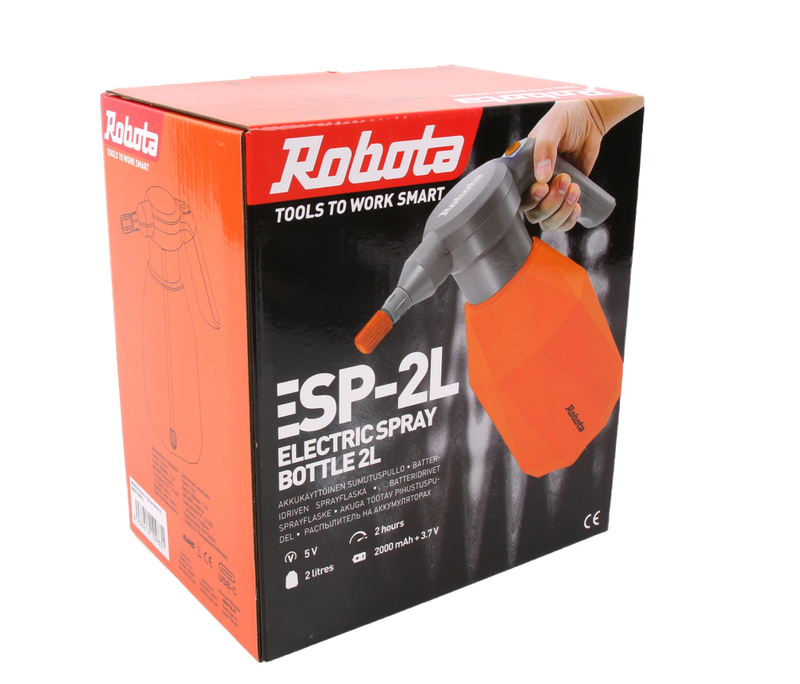 ROBOTA ESP2L AKKURUISKUPULLO 2L