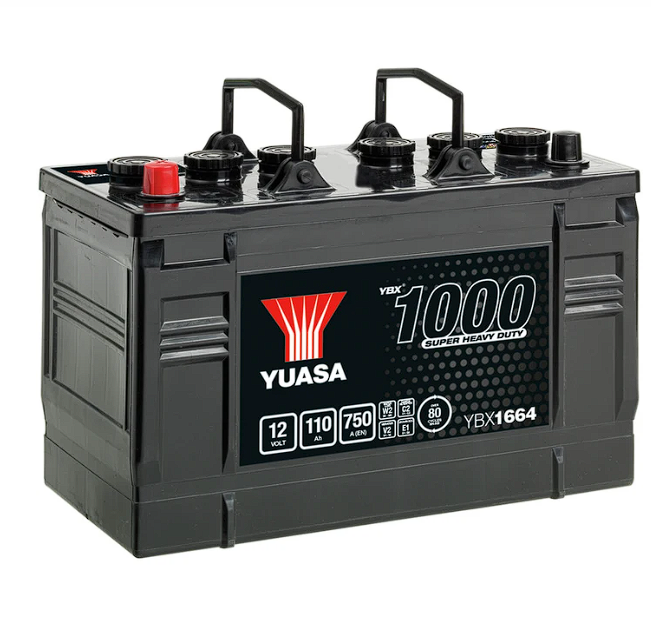 AKKU YUASA 110AH SHD +-347X174X235 YBX1664