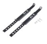 S&auml;&auml;dett&auml;v&auml; tukirautapari lis&auml;valolle Purelux Stabilizer - Litte&auml; / Musta / RST,