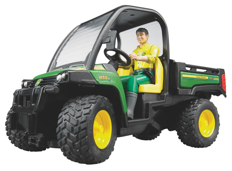 JOHN DEERE GATOR 855D JA KULJETTAJA