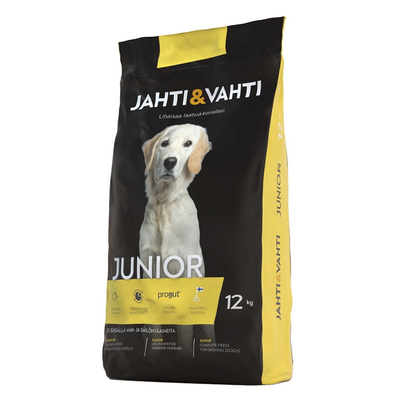 JAHTI&VAHTI JUNIOR 12 KG KOIRANRUOKA