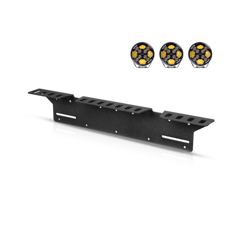 Lis&auml;valoteline EU-kilvelle, Purelux HD, 3 valolle, Valkoinen