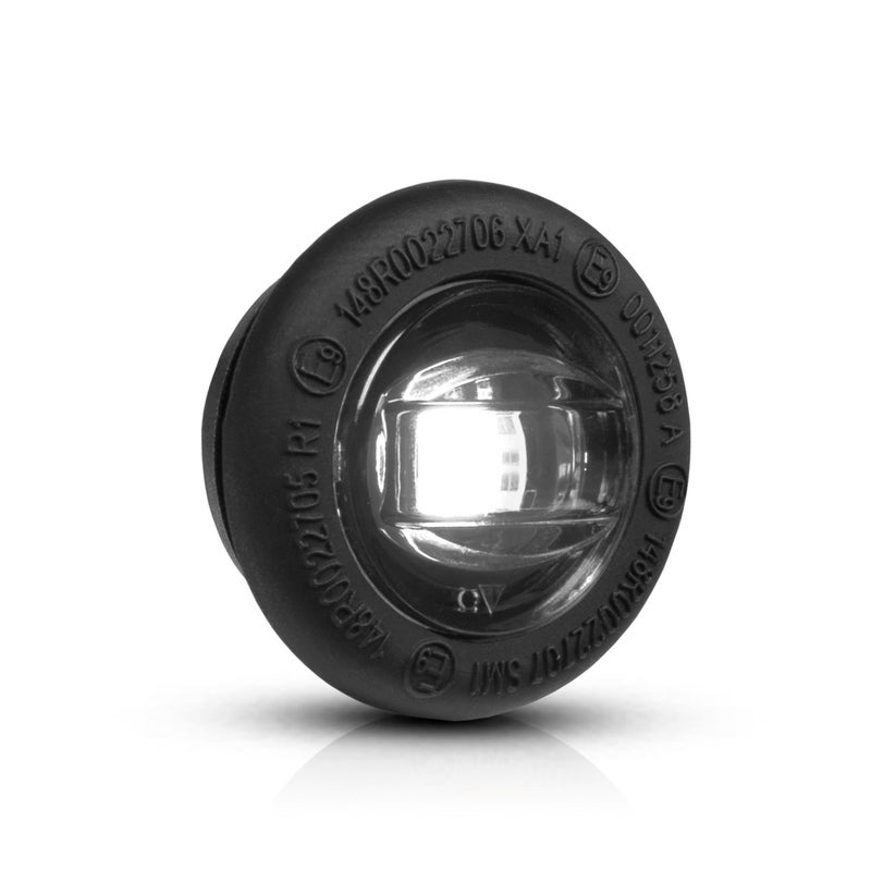 Varoitusvalo / &Auml;&auml;rivalo Purelux Spectre 3X Flash - 12/24V / 2W / 19 mm, Valkoinen