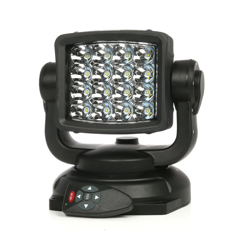 Kauko-ohjattava LED-hakuvalo Purelux RC360 Spot - 24 cm / 80W / Kapea, 1 kpl