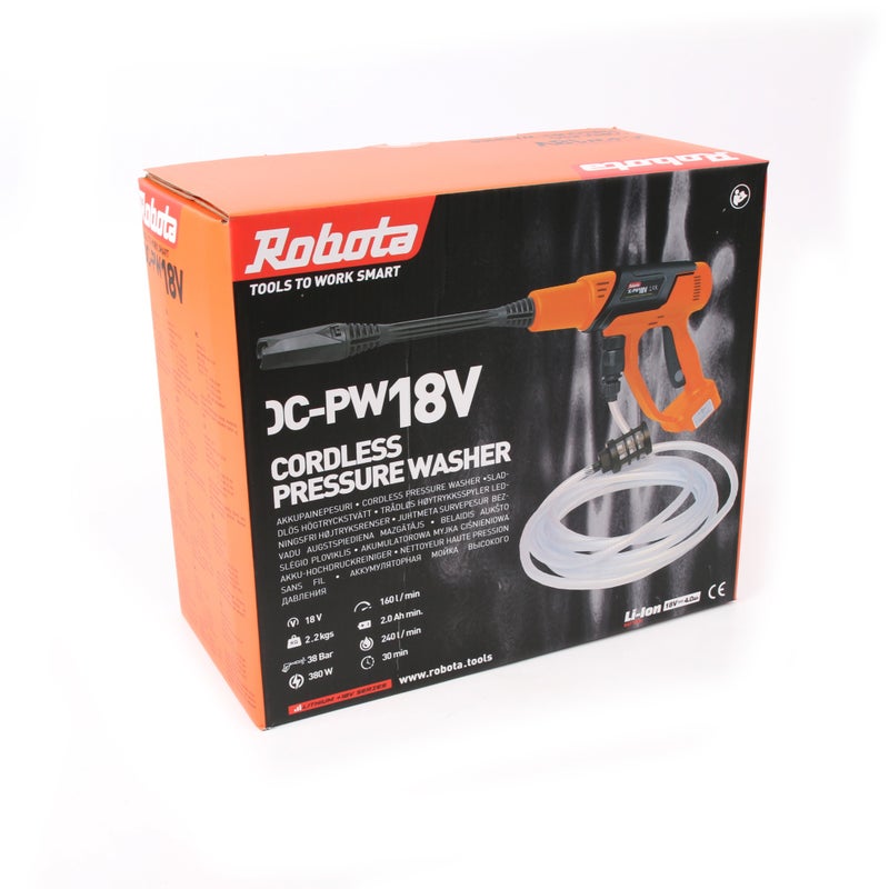 ROBOTA DC-WS18V AKKUPAINEPESURI, RUNKO