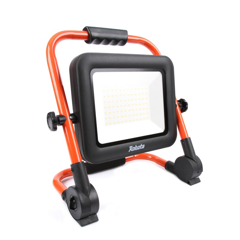 ROBOTA DC-L218V AKKUK&Auml;YTT&Ouml;INEN 70W LED TY&Ouml;VALO, RUNKO