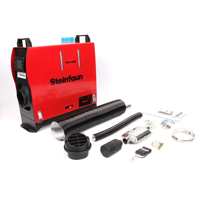 STEINFAUN 8kW DIESEL L&Auml;MMITIN 12V KAUKOS&Auml;&Auml;TIMELL&Auml;